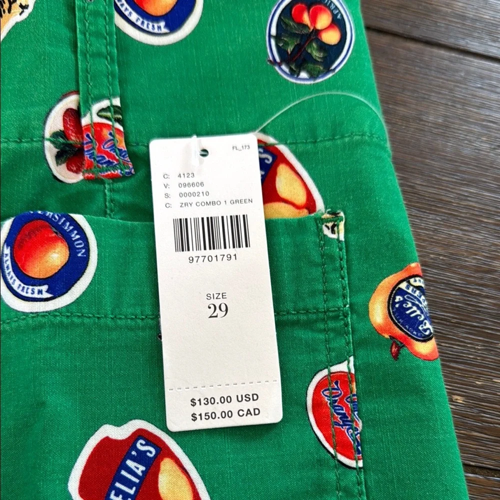 Anthropologie Maeve The Colette Cropped Wide-Leg Pants Size 29 - Picture 11 of 13